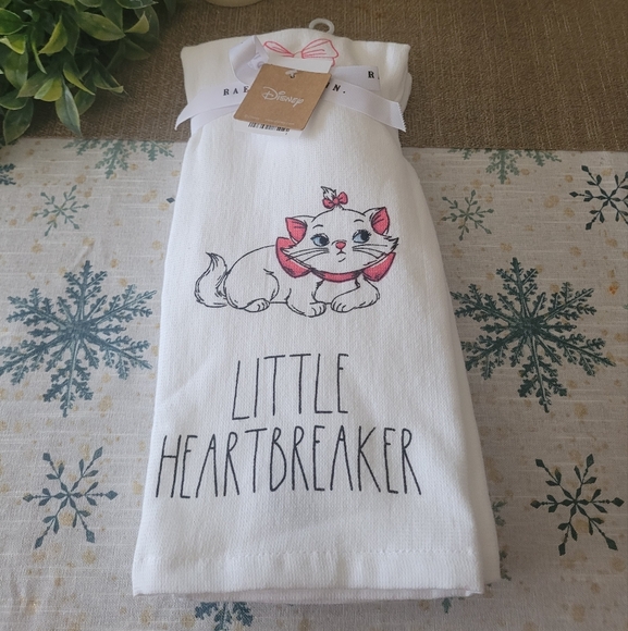 Rae Dunn Other - Rae Dunn Disney "Little Heartbreaker" kitchen towels, two